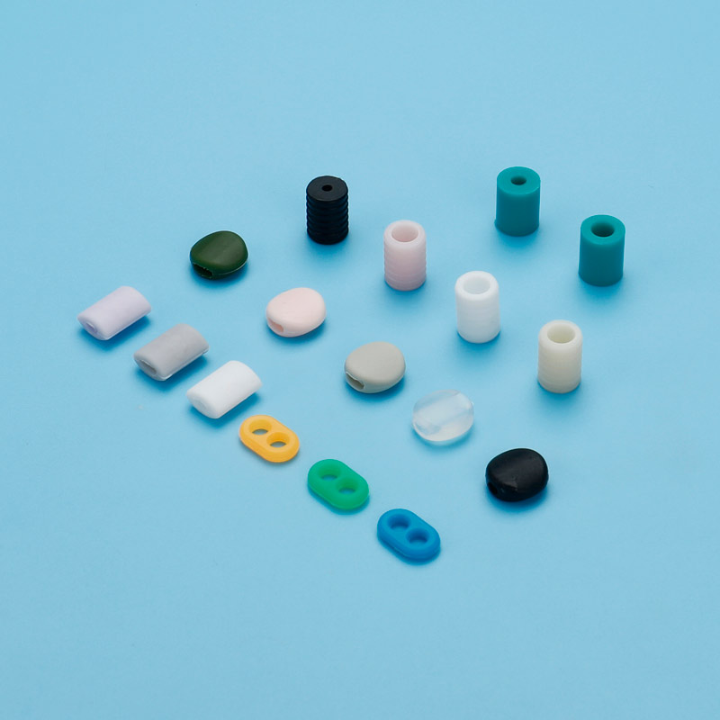 口罩調(diào)節(jié)扣 面罩掛耳硅膠扁扣